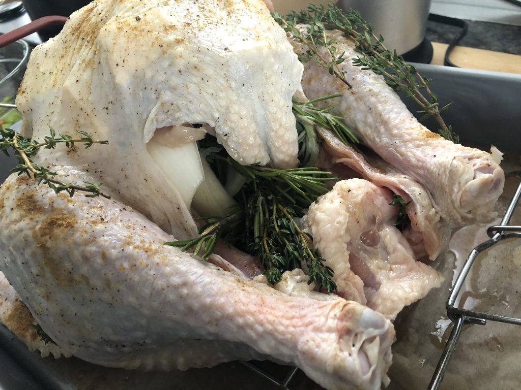 simple turkey roasting recipes finished preparation