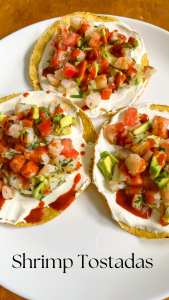 shrimp tostadas