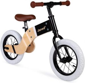 wooden and metal balance bike no petals holiday gift ideas for toddlers