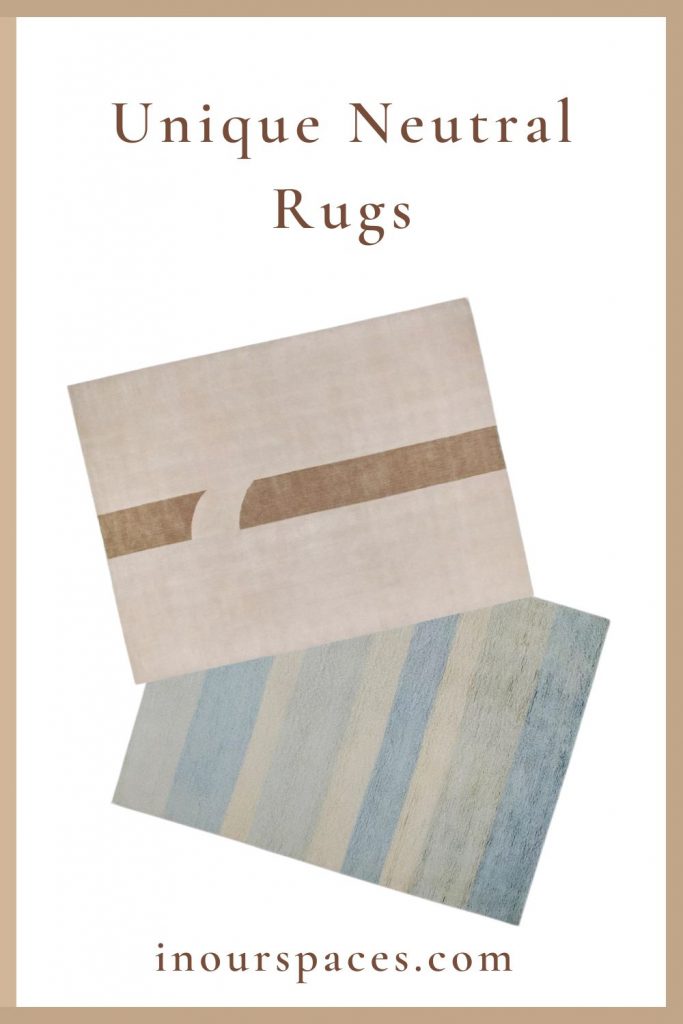 11 Unique Neutral Rugs (That Will Elevate a Room!)