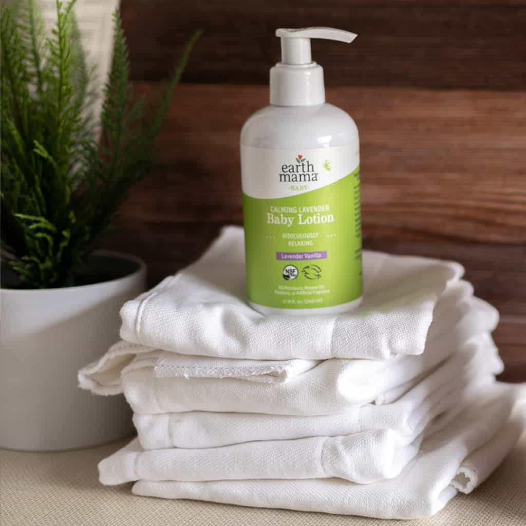 earth mama organics natural baby lotion