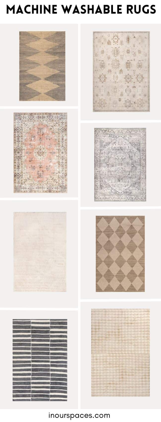 Machine Washable Rugs