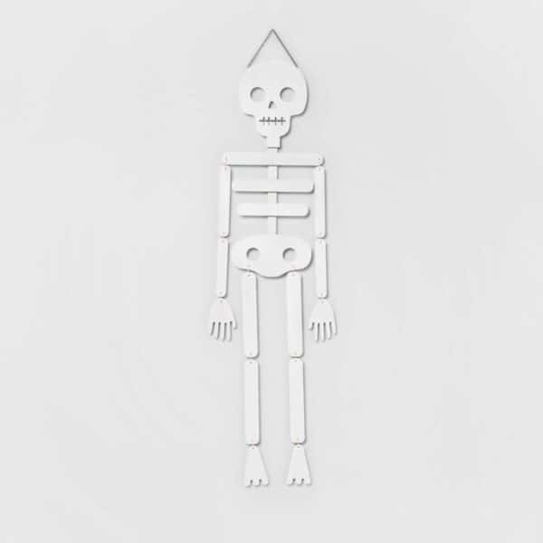 hanging skeleton door decor cute halloween