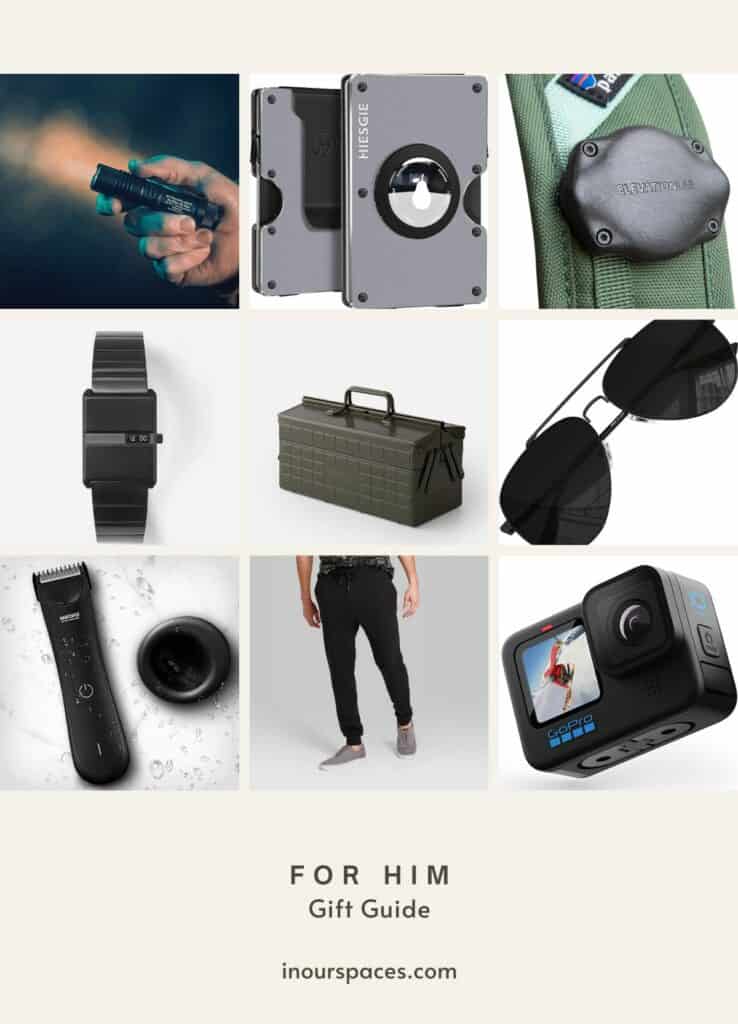 Holiday Gift Guide for Him (19 Item List)