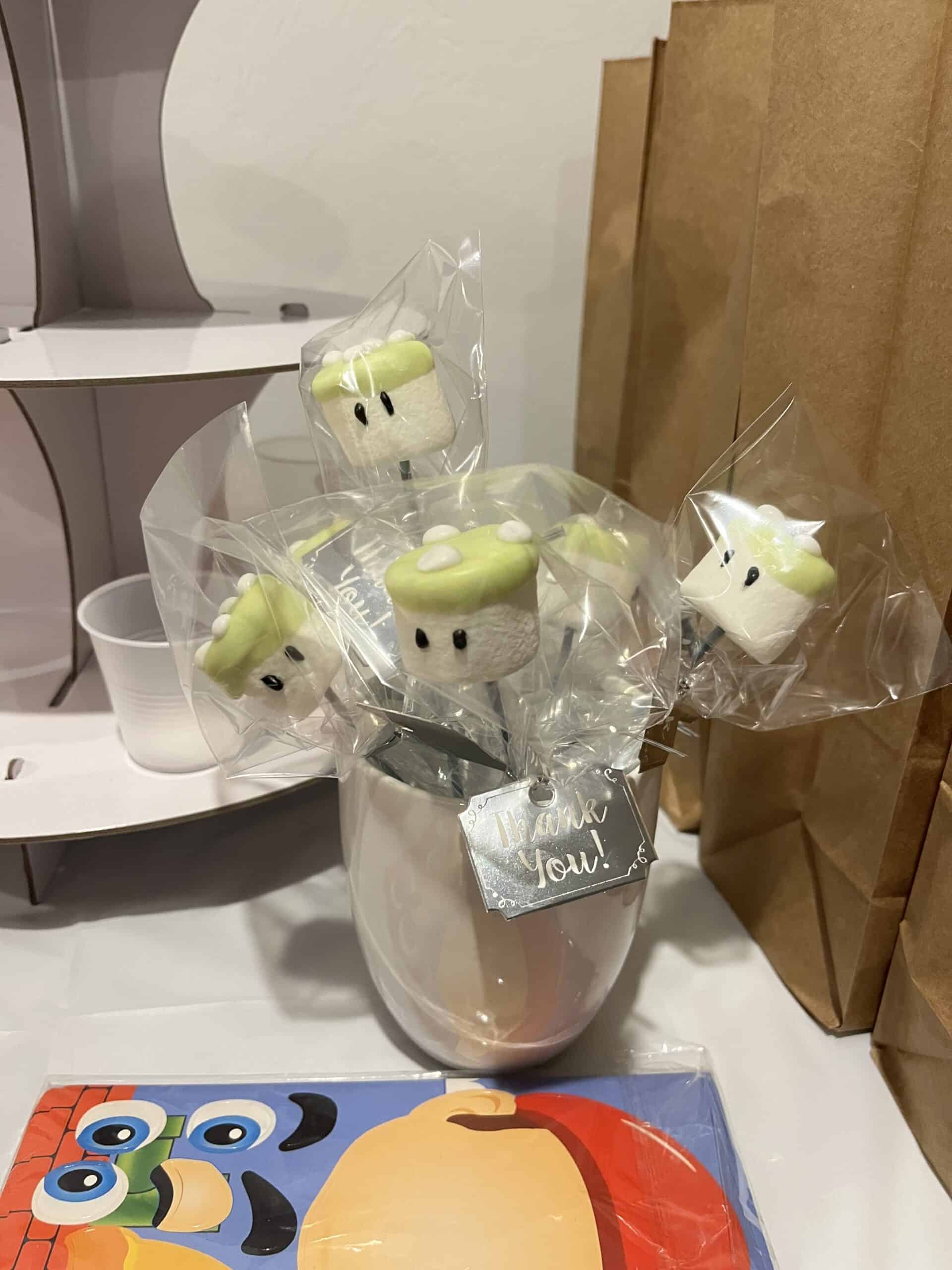 diy dessert super mario toadstool pops